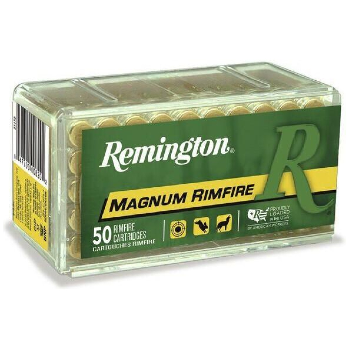 Rt21170-1. Jpg - remington magnum rimfire ammunition. 22 wmr 40 gr jhp 1910 fps 50/ct - rt21170 1