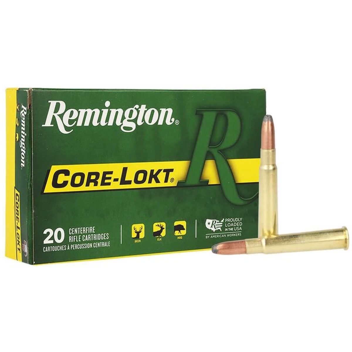 Rt21471-1. Jpg - remington core-lokt rifle ammunition. 303 british 180 gr sp 2460 fps 20/ct - rt21471 1