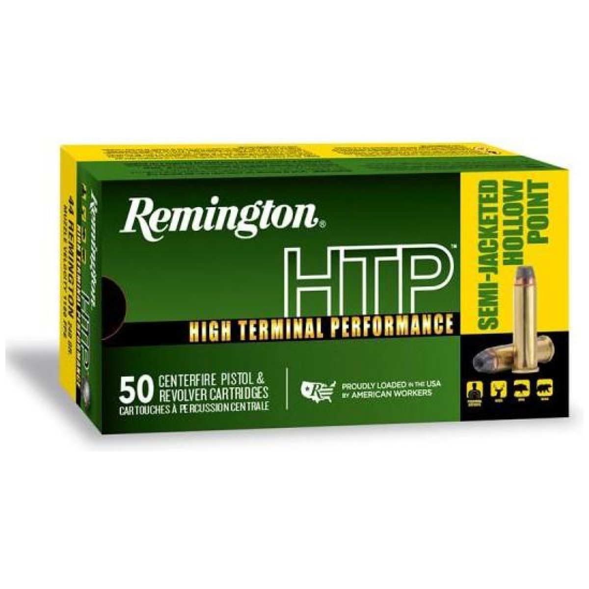 Rt22237_1. Jpg - remington htp handgun ammunition. 357 mag 110 gr sjhp 1295 fps 20/ct - rt22237 1