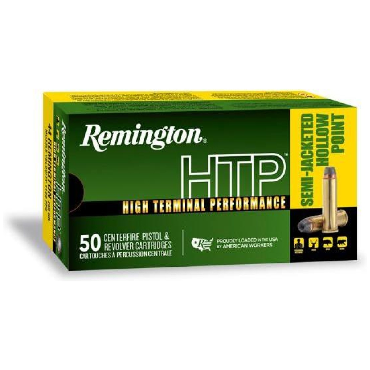 Rt22239_1. Jpg - remington htp handgun ammunition. 357 mag 180gr sjhp 1145 fps 20/ct - rt22239 1