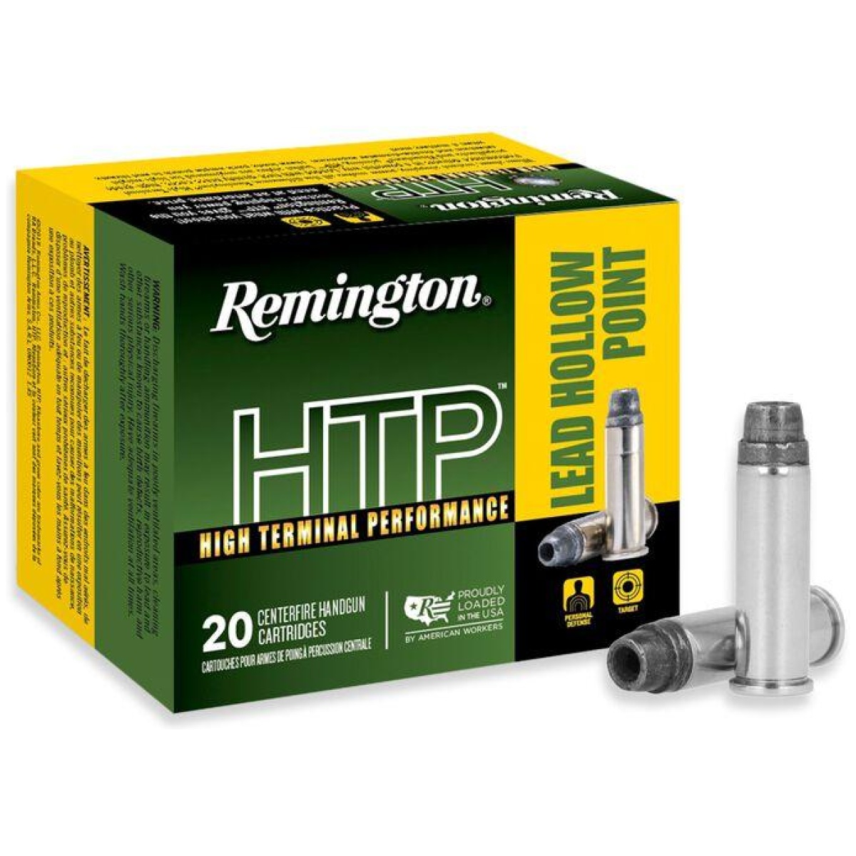 Rt22297-1. Jpg - remington htp handgun ammunition. 38 spl(+p) 158 gr lhp 890 fps 20/ct - rt22297 1