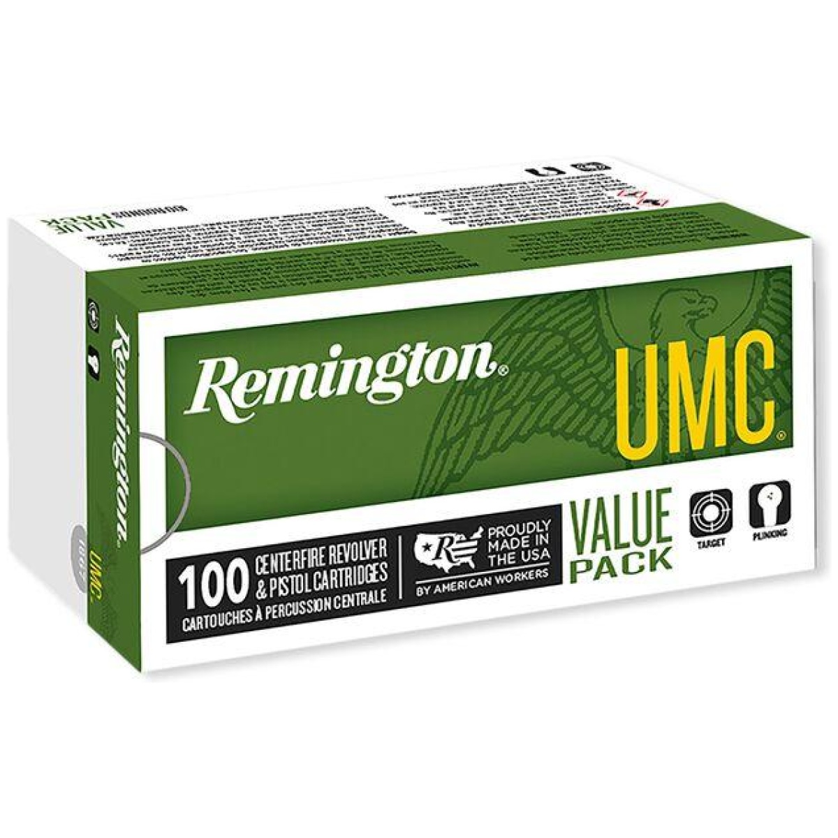 Rt23687-1. Jpg - remington umc handgun ammunition. 40 s&w 180 gr jhp 1015 fps 100/ct - rt23687 1