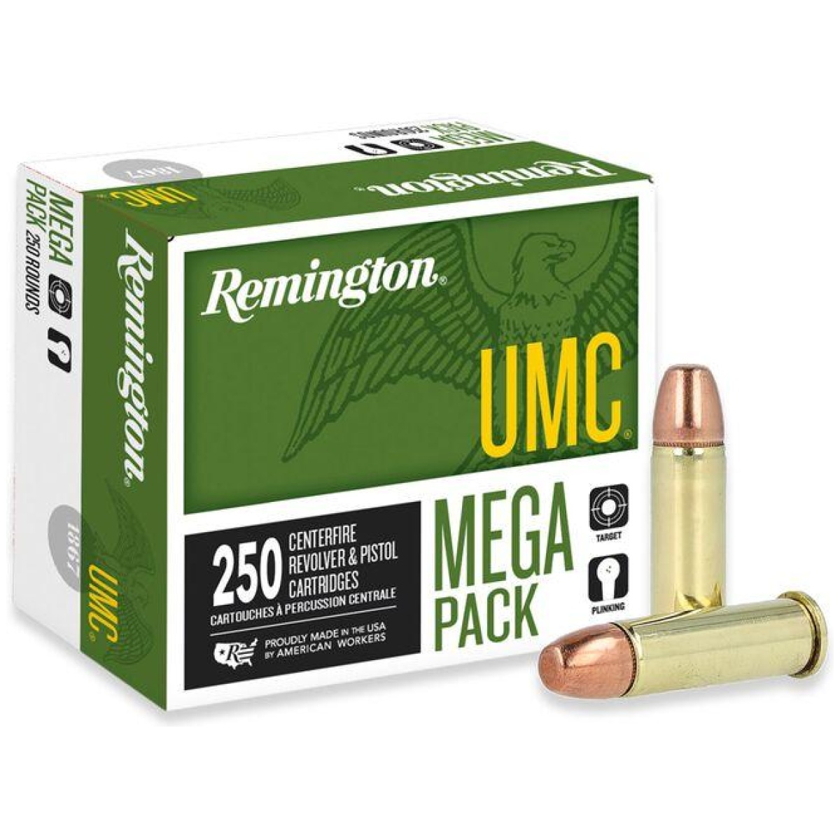 Rt23731-1. Jpg - remington umc handgun ammunition. 38 spl 130 gr fmj 800 fps 250/ct - rt23731 1