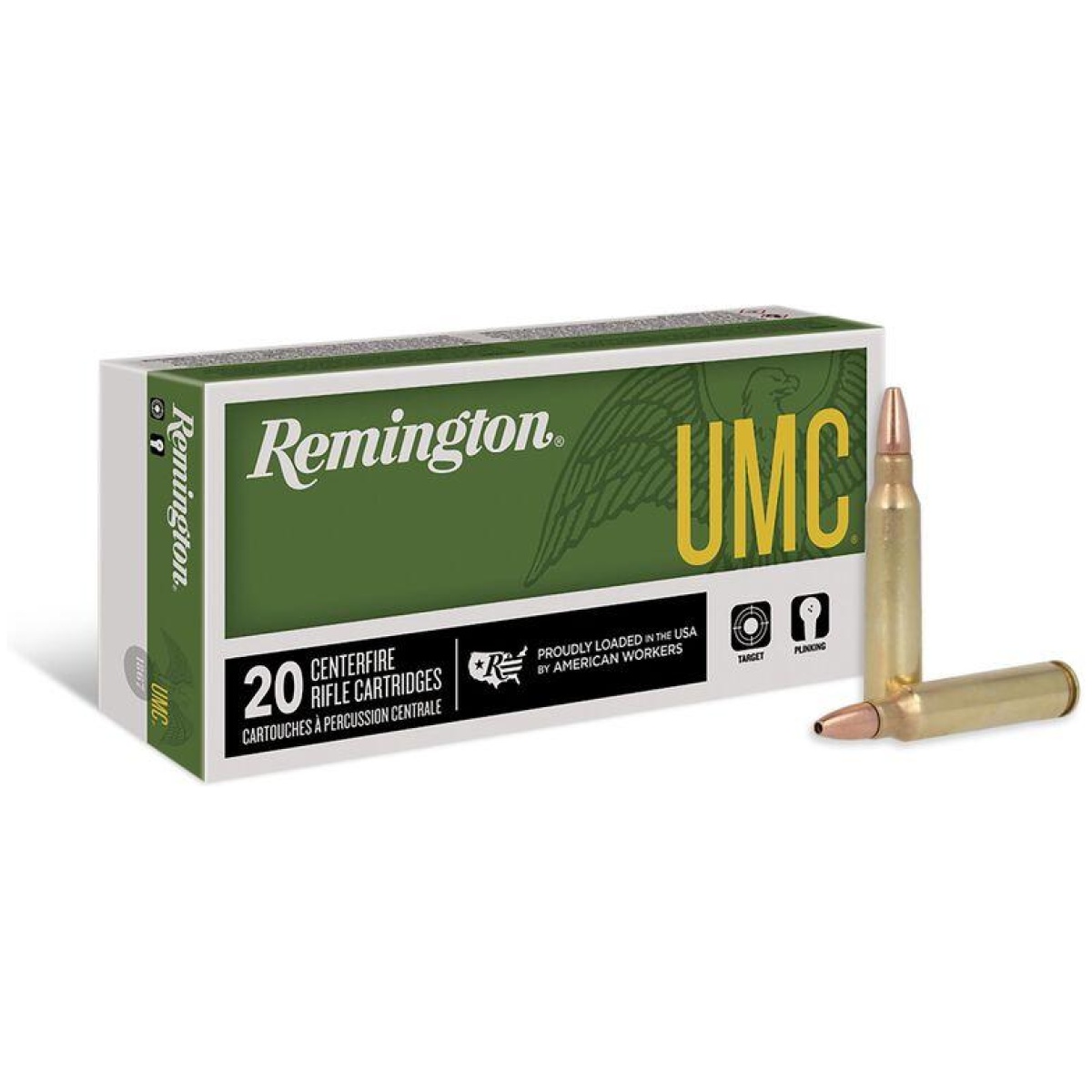 Rt23748-1. Jpg - remington umc rifle ammunition. 223 rem 45 gr jhp 3550 fps 20/ct - rt23748 1