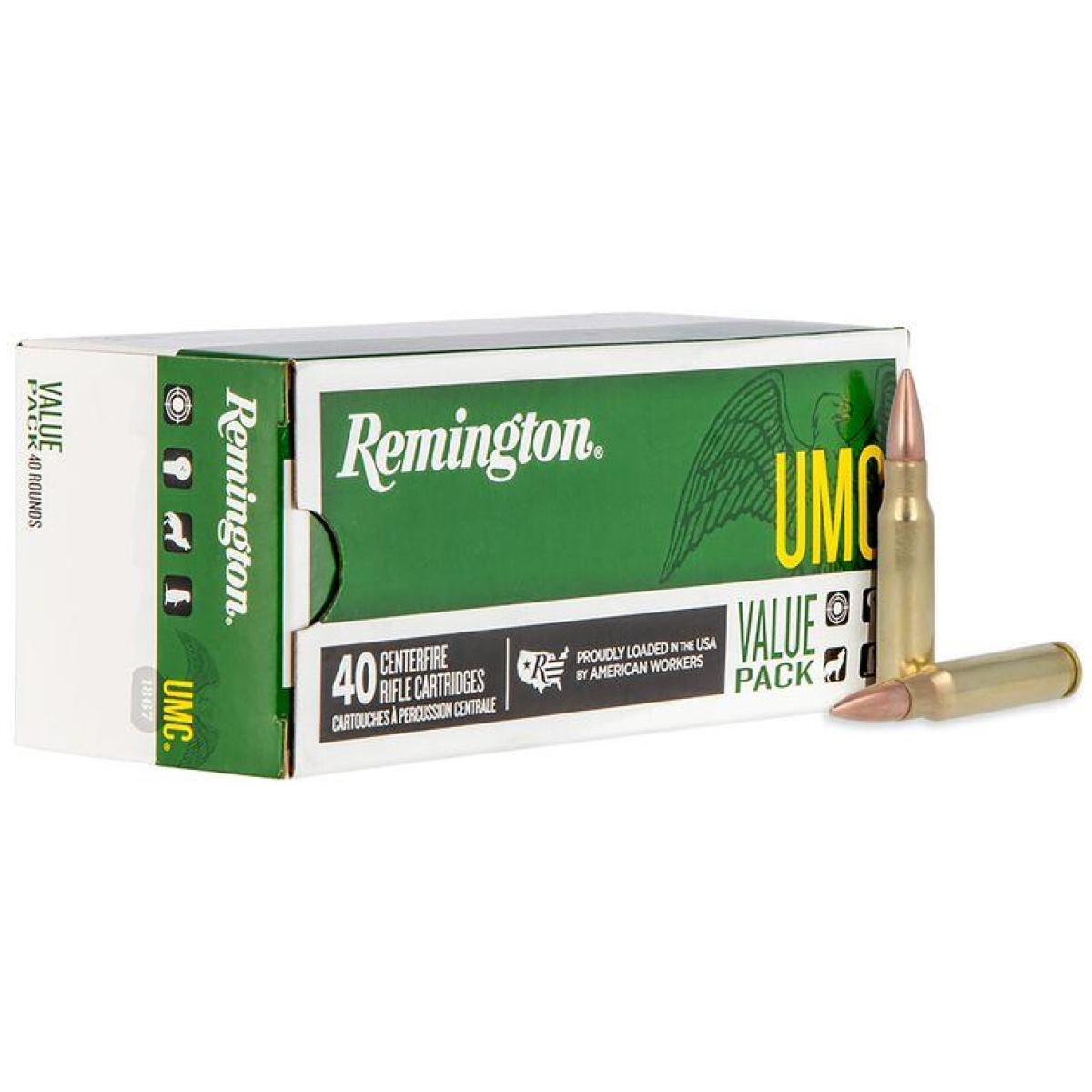 Rt23971-1. Jpg - remington umc rifle ammunition. 308 win 150 gr fmj 2820 fps 40/ct - rt23971 1