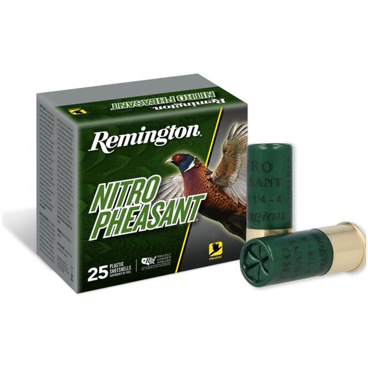 Rt28632. Jpg - remington nitro pheasant shotshells 12 ga 2-3/4 in 1-3/8 oz #4 1300 fps 25/ct - rt28632