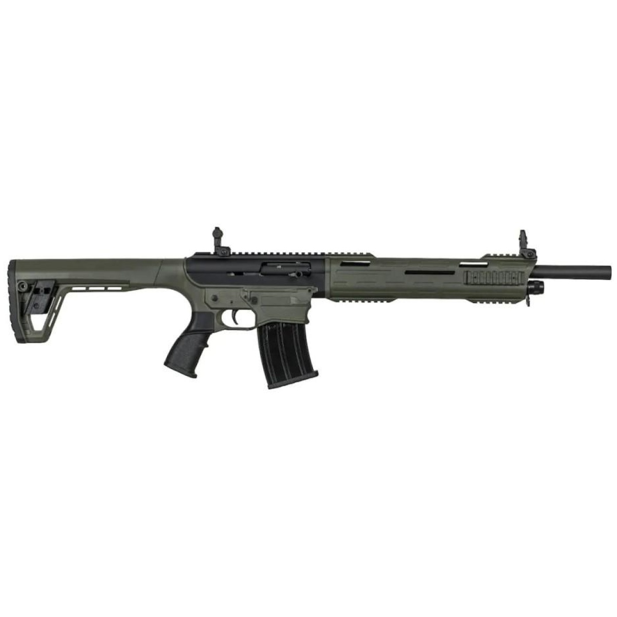 Sd21000139-1_1. Jpg - sds imports tokarev ar shotgun 12 ga 3" chamber 5rd magazine 18. 5" barrel od green - sd21000139 1 1