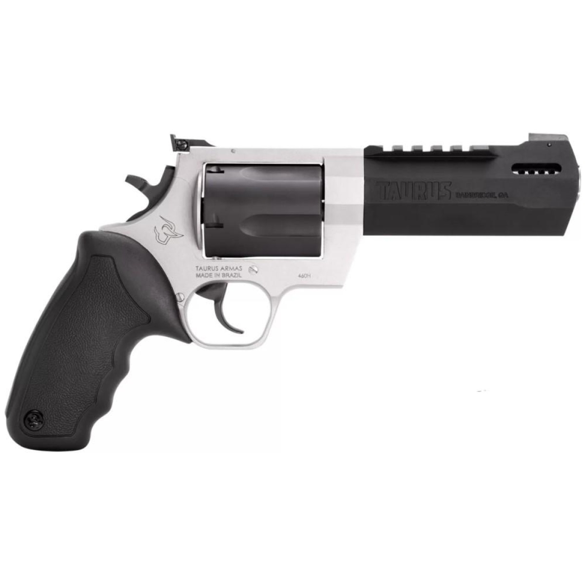 Tx2460055rh-1. Jpg - taurus raging hunter handgun 460 s&w magnum two tone 5 round capacity 5. 12" barrel black grip - tx2460055rh 1