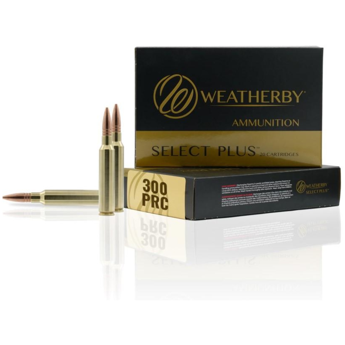 Wmf300p180sco-1. Jpg - weatherby select plus rifle ammo. 300 prc 180 gr. Bthp 2950 fps 20/ct - wmf300p180sco 1