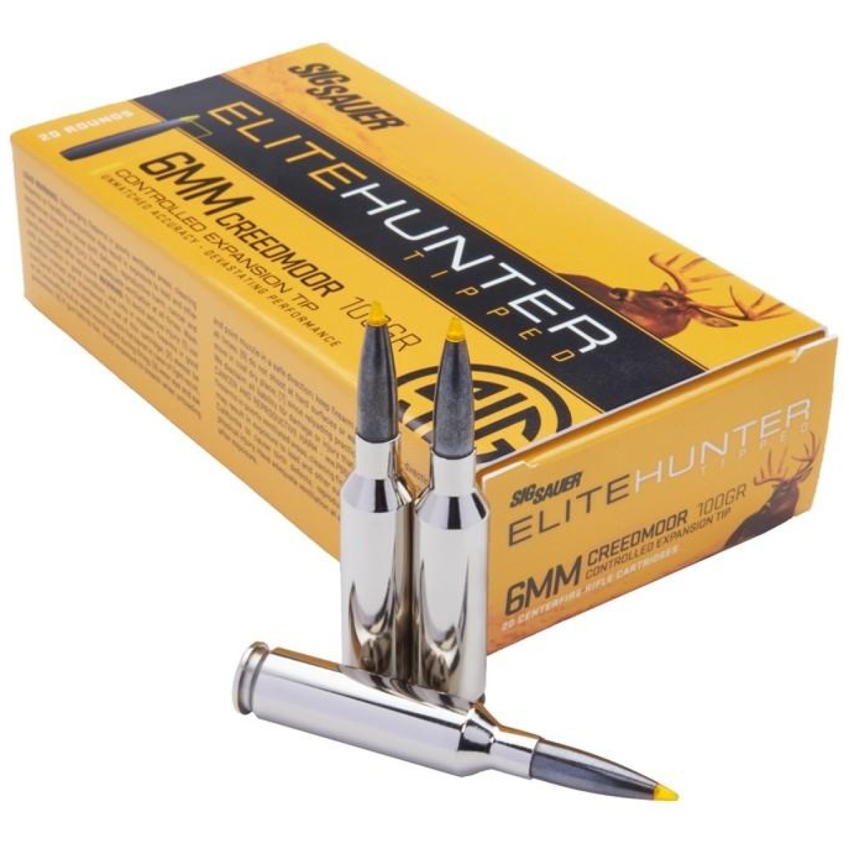 Xi620616. Jpg - ammo 6mm creedmoor 100gr elite tipped hunting box/20 - xi620616