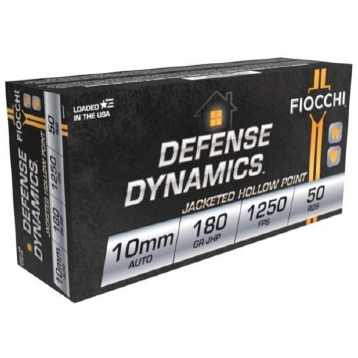 Xn10aphp-1. Jpg - fiocchi handgun ammunition 10mm auto 180gr jhp 1250 fps 50/ct - xn10aphp 1