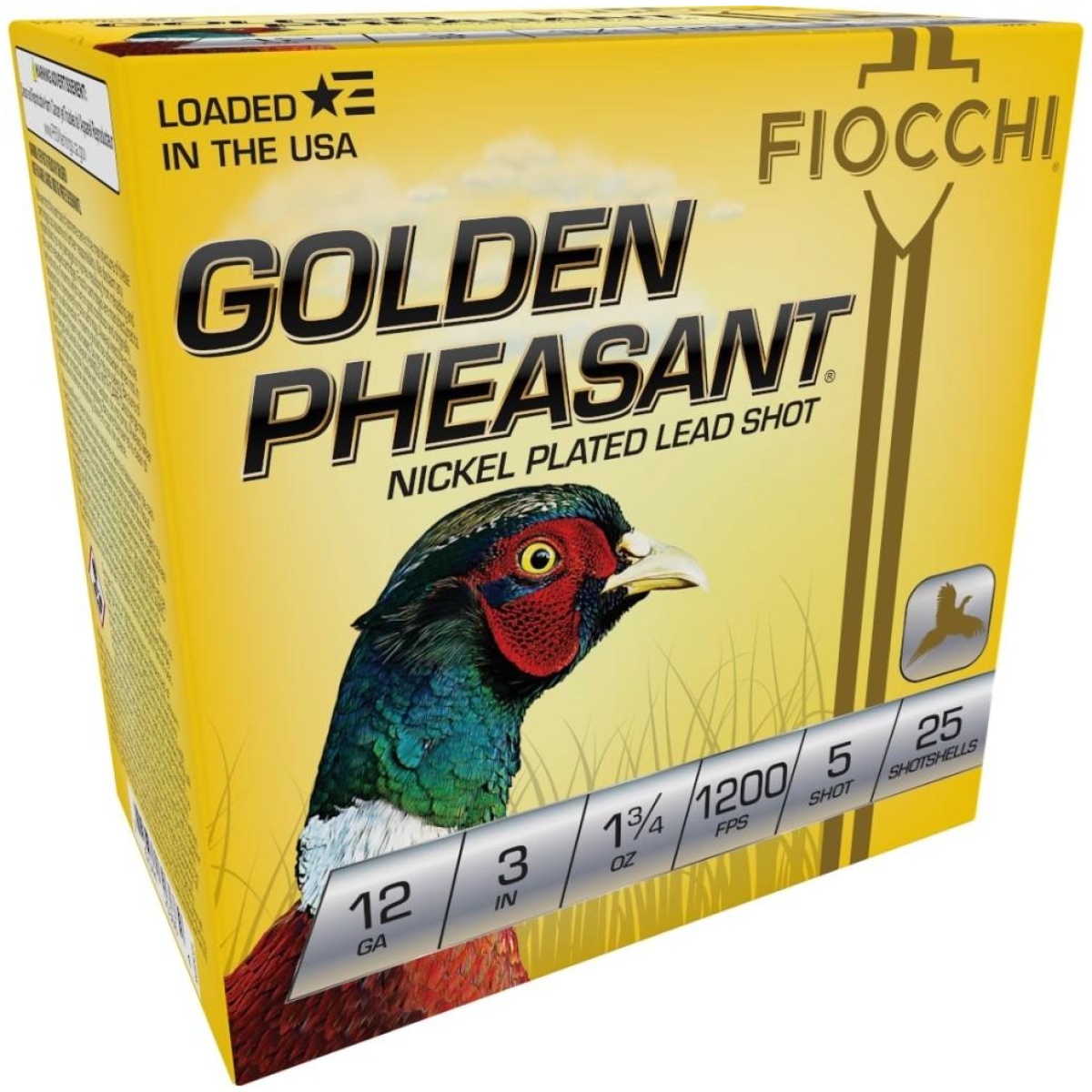 Xn123gp5-1. Jpg - golden pheasant np 12ga 3" 1 3/4oz #5 1200fps 25rd - xn123gp5 1