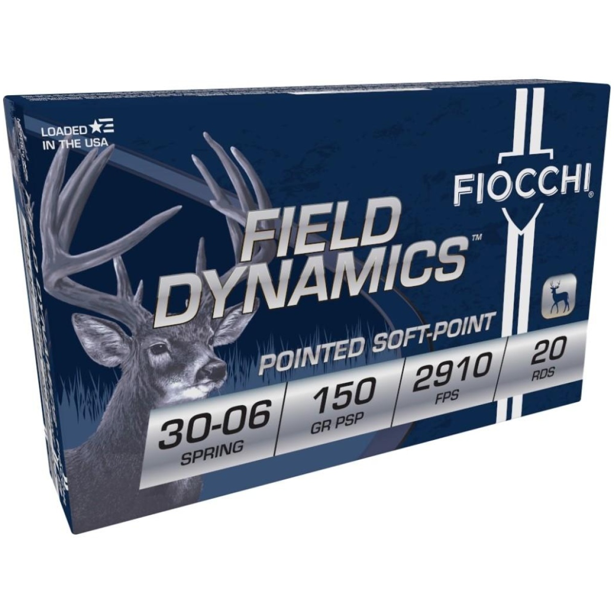 Xn3006b-1. Jpg - fiocchi field dynamics rifle ammunition. 30-06 sprg 150 gr psp 2910 fps 20/ct - xn3006b 1