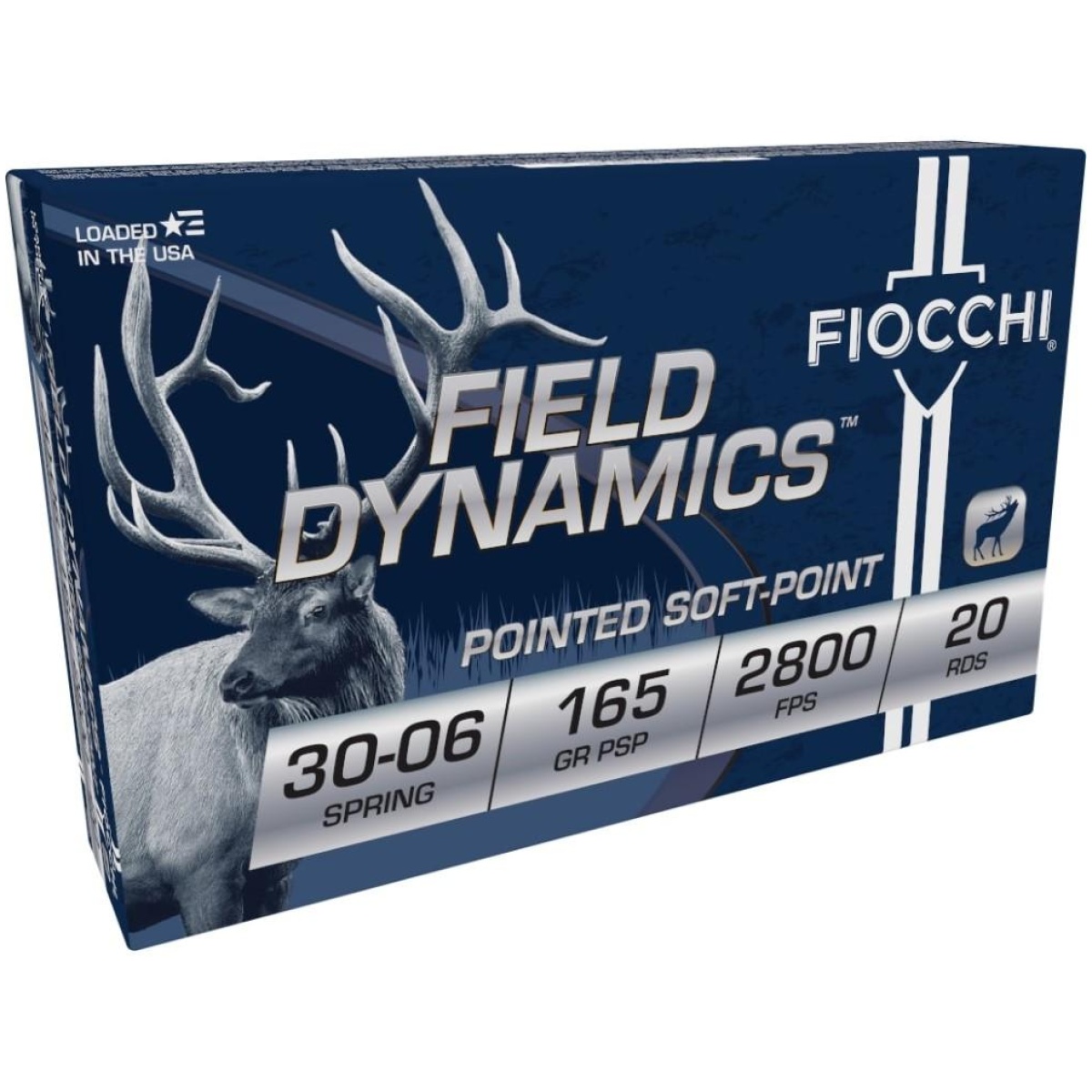 Xn3006c-1. Jpg - fiocchi field dynamics rifle ammunition. 30-06 sprg 165 gr psp 2800 fps 20/ct - xn3006c 1