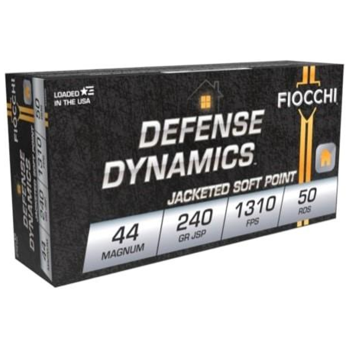 Xn44a500-1. Jpg - fiocchi pistol shooting dynamics handgun ammunition. 44 mag 240 gr jsp 1310 fps 50/box - xn44a500 1