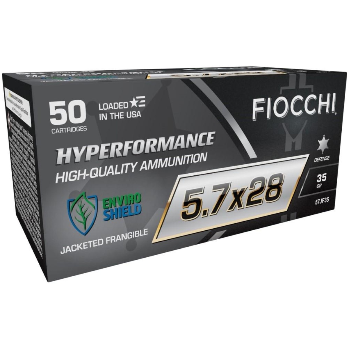 Xn57jf35-1. Jpg - fiocchi hyperformance defense handgun ammunition 5. 7x28 fn 35gr fg 1750 fps 50/ct - xn57jf35 1