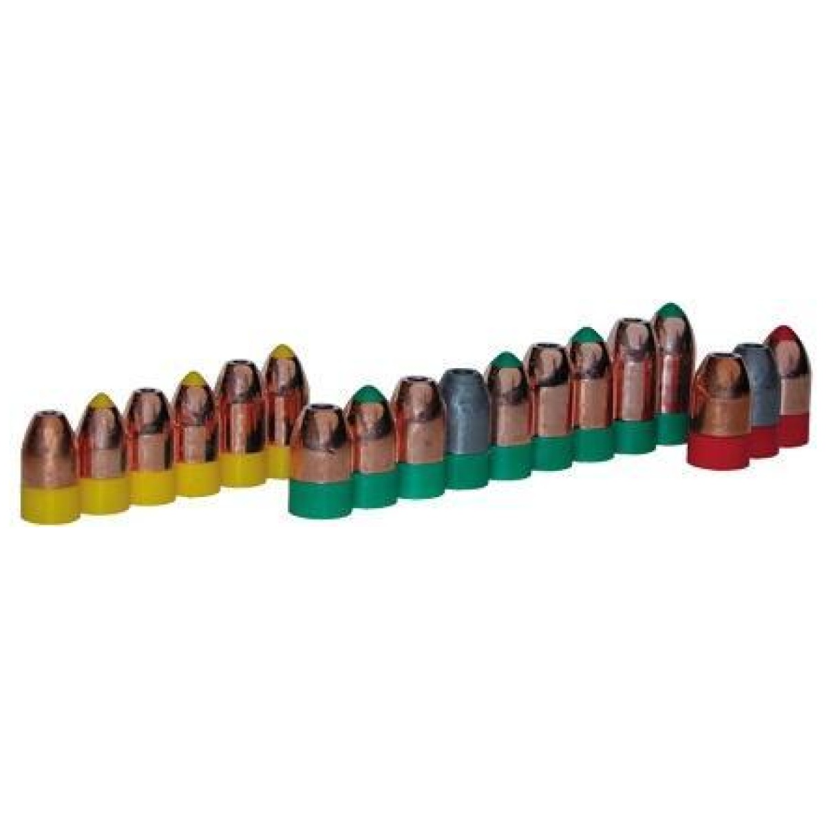 Xsac1589at_1. Jpg - powerbelt aerotip copper-plated muzzleloader bullets. 50 cal 245 gr aero-tip 15/ct - xsac1589at 1