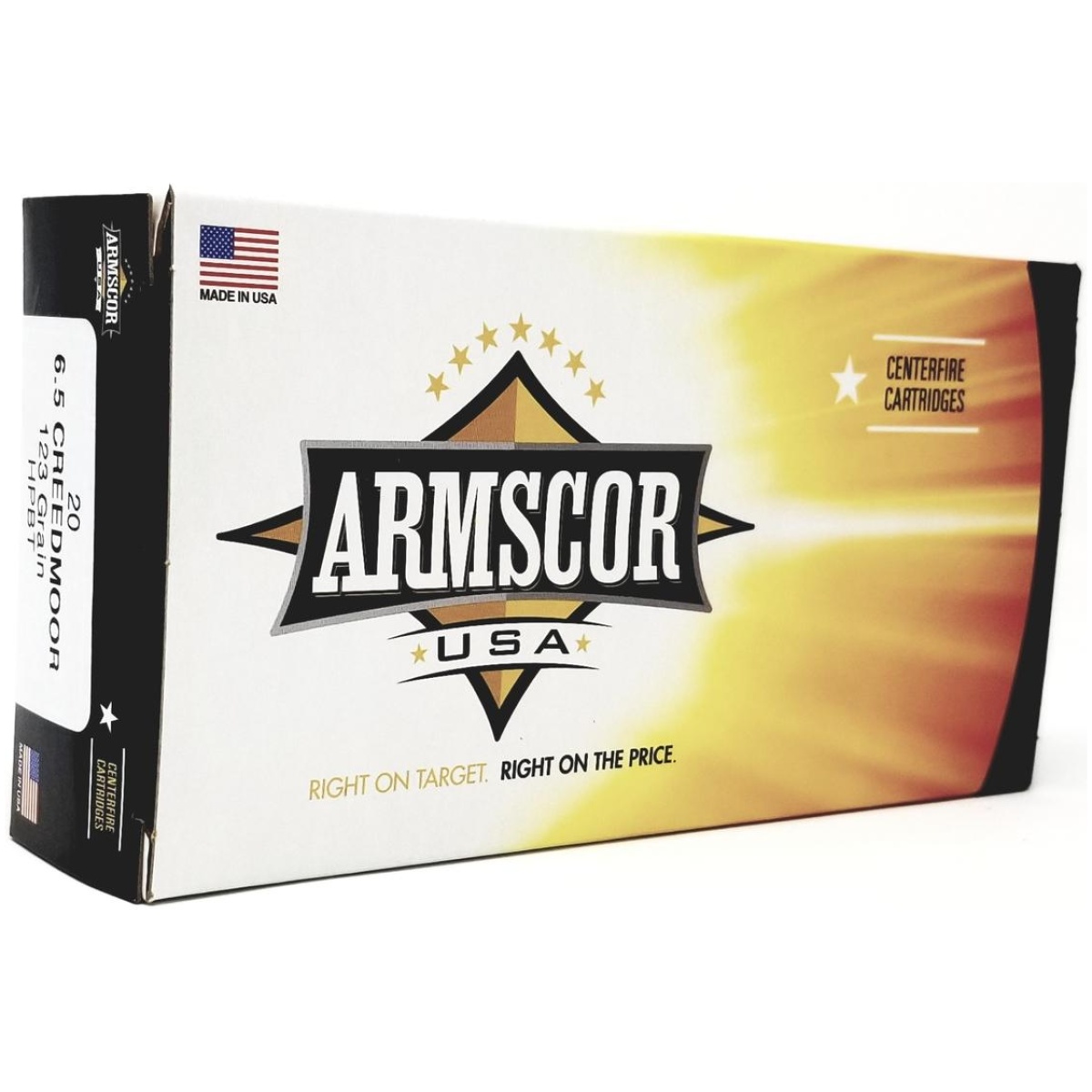 Ymfac65c1n. Jpg - armscor rifle ammunition 6. 5 creedmoor 123 gr hpbt 2750 fps 20/ct - ymfac65c1n