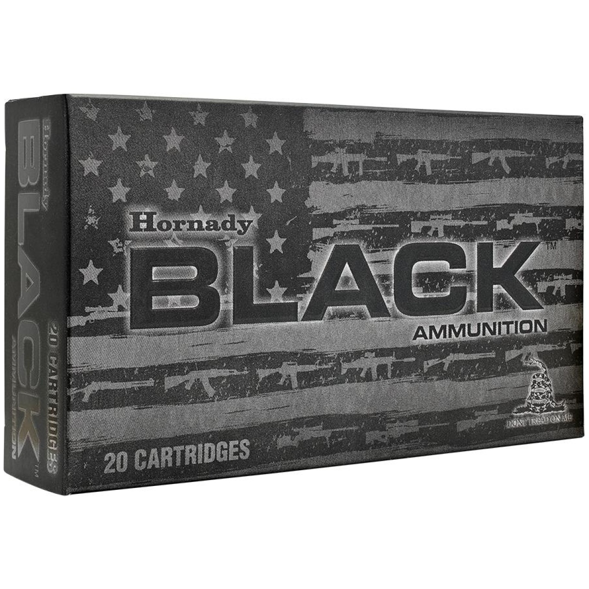 Black_1. Jpg - hornady black rifle ammunition 300 blackout 110gr ntx 20/ct - black 1