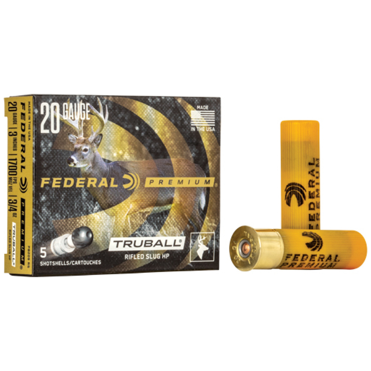 Apb209rs_1. Jpg - federal truball slug 20ga 3" - apb209rs 1