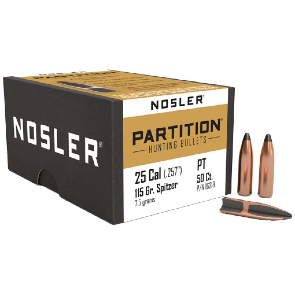 N16318_1. Jpg - nosler bullets 25 cal. 257 - n16318 1