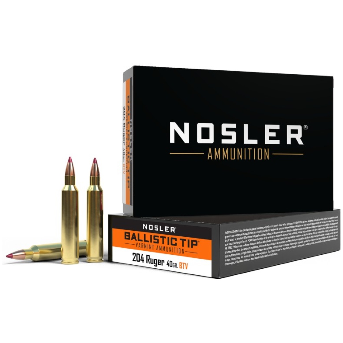 No61021-1. Jpg - 204 ruger 40gr ballistic tip (20 ct. ) ammunition - no61021 1