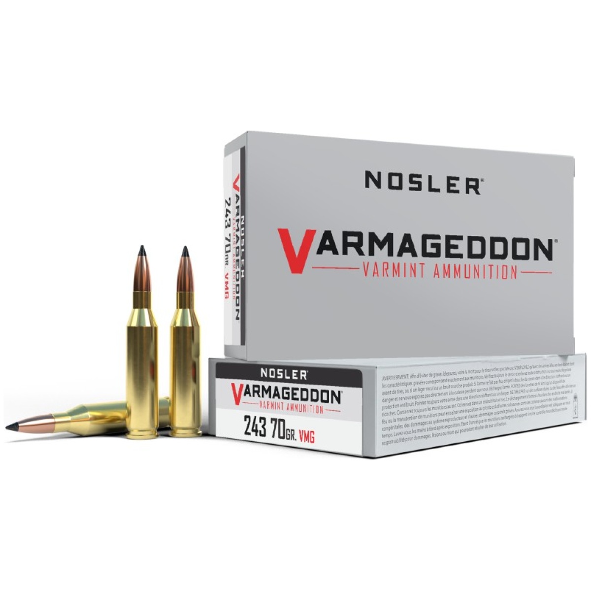 No61029-1. Jpg - 243 win 70gr fb tipped (20 ct. ) ammunition - no61029 1