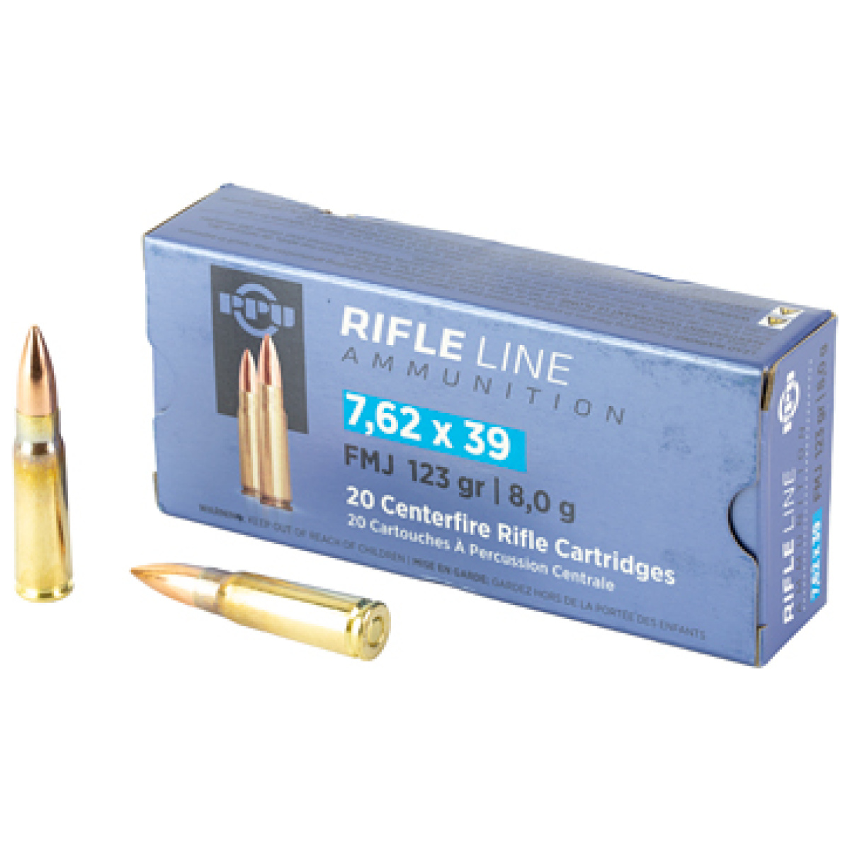 Ppupp739f_1. Jpg - ppu 7. 62x39 fmj 123gr 20/1000 - ppupp739f 1