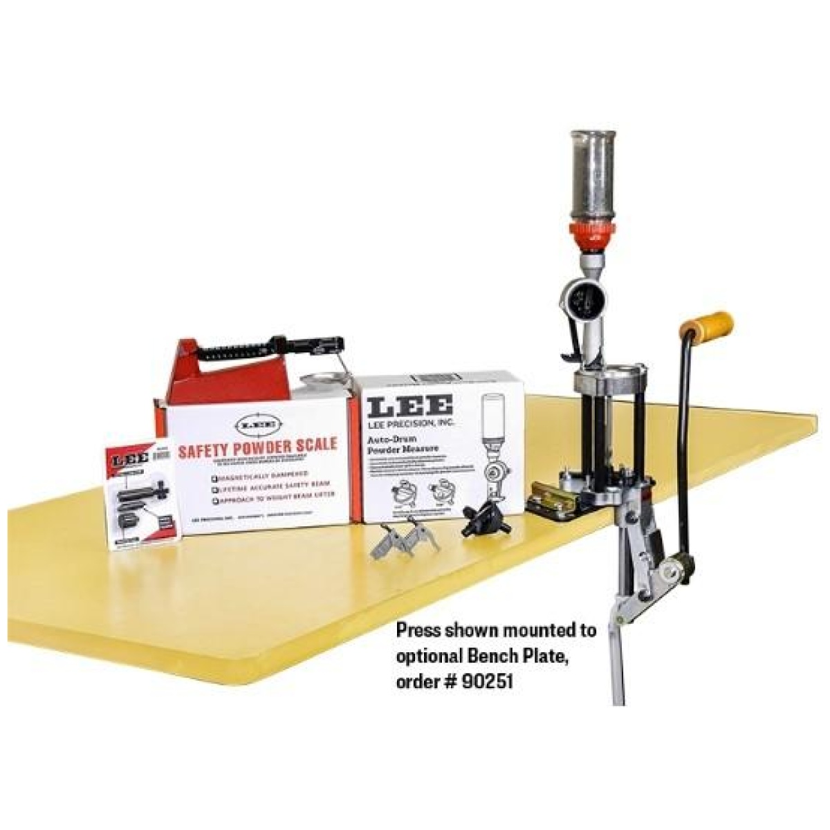 Lee90928-1. Jpg - lee 4-hole turret press kit with auto drum measure - lee90928 1