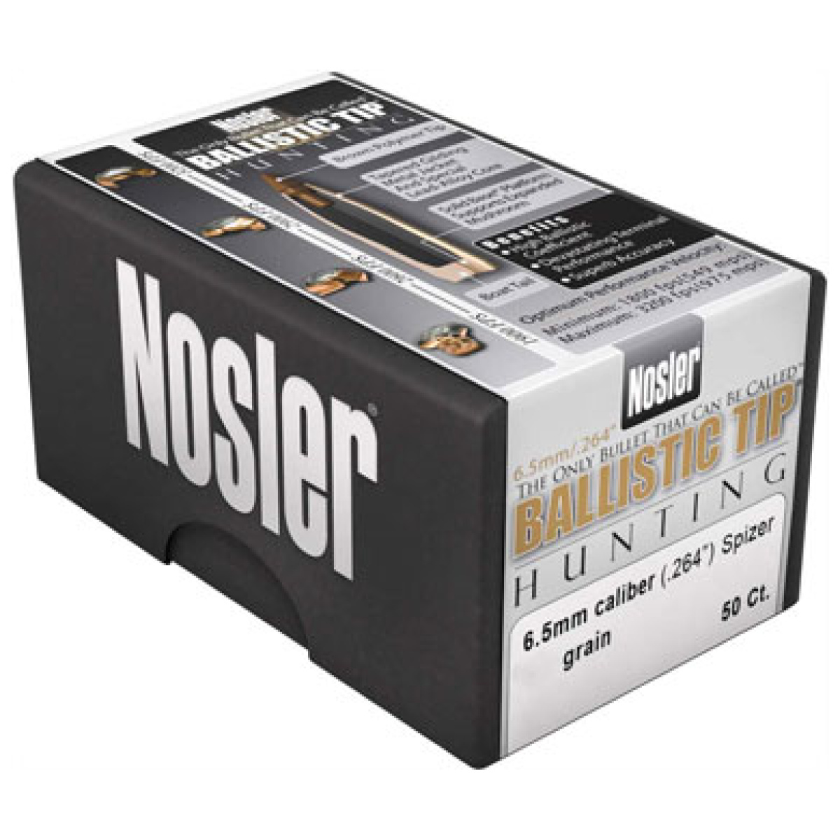 N26100_2_1. Jpg - nosler bullets 6. 5mm. 264 - n26100 2 1