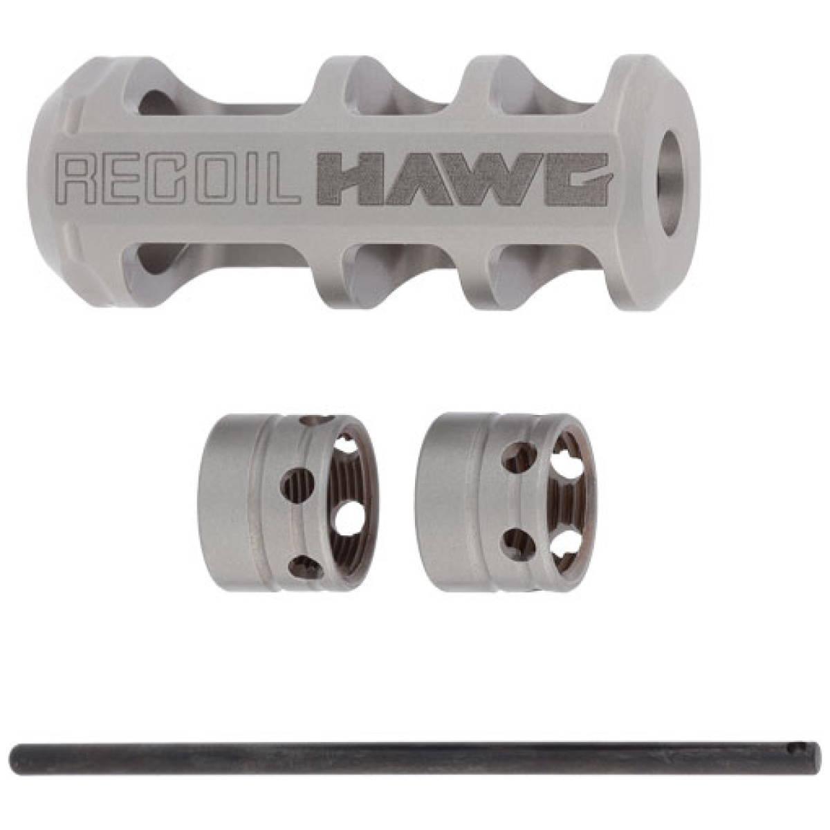 1293085. Jpg - browning sporter recoil hawg - muzzle brake ss. 30 & less - 1293085