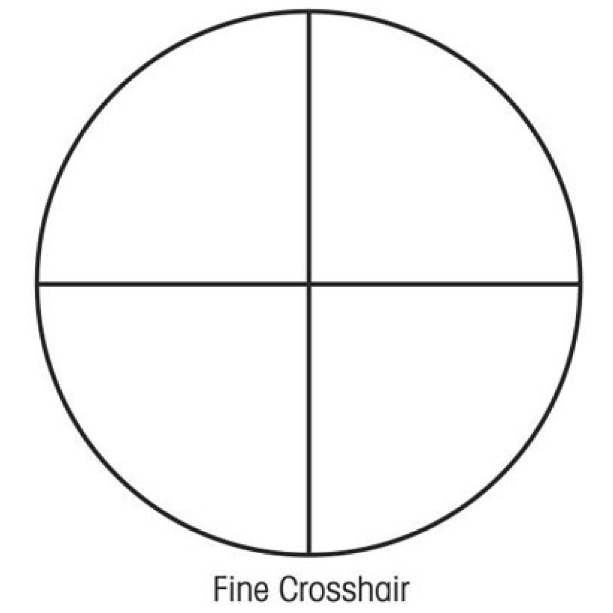 25139_fine-crosshair_2_1. Jpg - sightron scope siii 10-50x60 - lr fine-x tgt knobs 30mm sf - 25139 fine crosshair 2 1