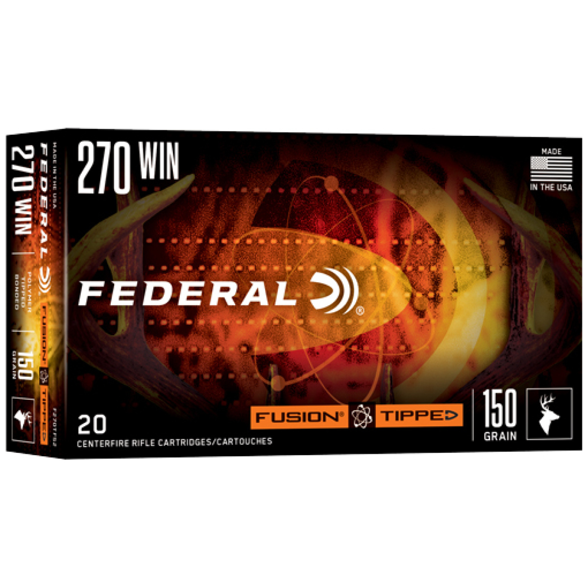 Af270tfs2. Jpg - federal fusion 270 win 150gr - tipped fusion 20rd 10bx/cs - af270tfs2