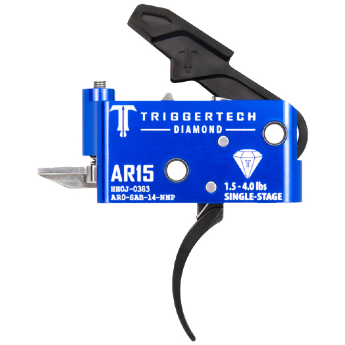 Ar0sab14nnp. Jpg - triggertech ar-15 single stage - black diamond pro curved - ar0sab14nnp