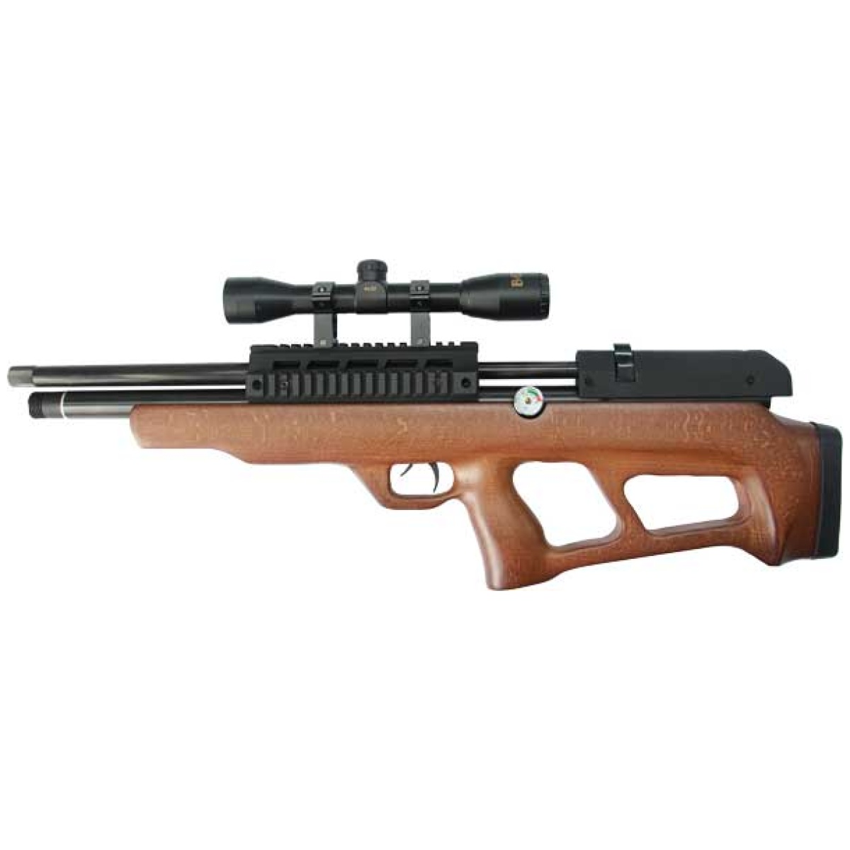 B1358_left. Jpg - beeman 1358 pcp underlever -. 22 pellet air rifle 10-shot - b1358 left