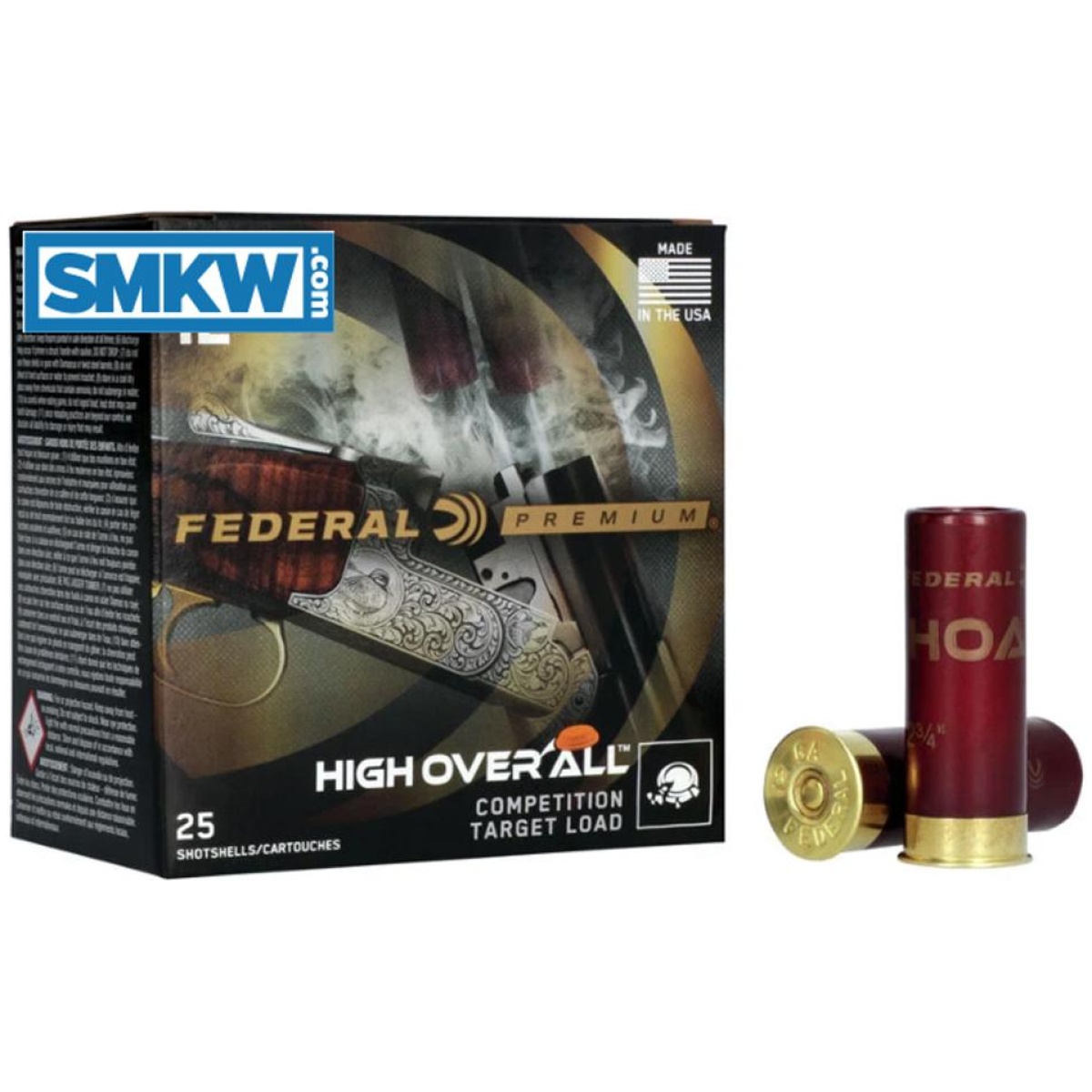 Fahoa12hc185. Jpg - federal premium hoa 12ga 2 3/4 in 1oz 1290 fps 3 1/4 dram 8. 5 ammo 25rd - fahoa12hc185