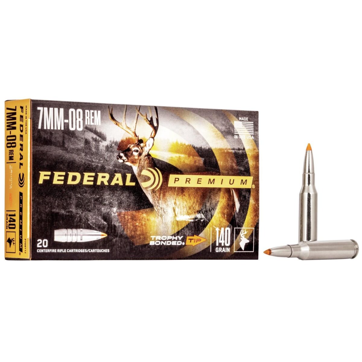 Fap708tt2_1. Jpg - federal premium vital-shok rifle ammunition 7mm-08 rem 140 gr tbt 2800 fps - 20/box - fap708tt2 1