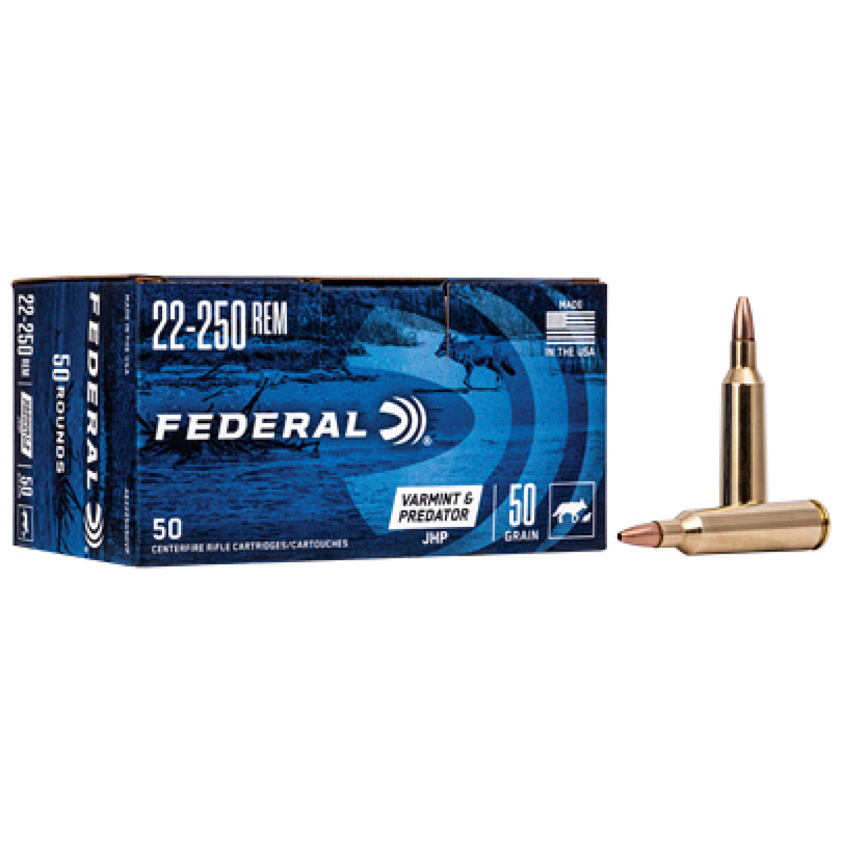 Feae2225050vp_1-2. Jpg - fed am eagle v&p 22-250 50gr 50/250 - feae2225050vp 1 2