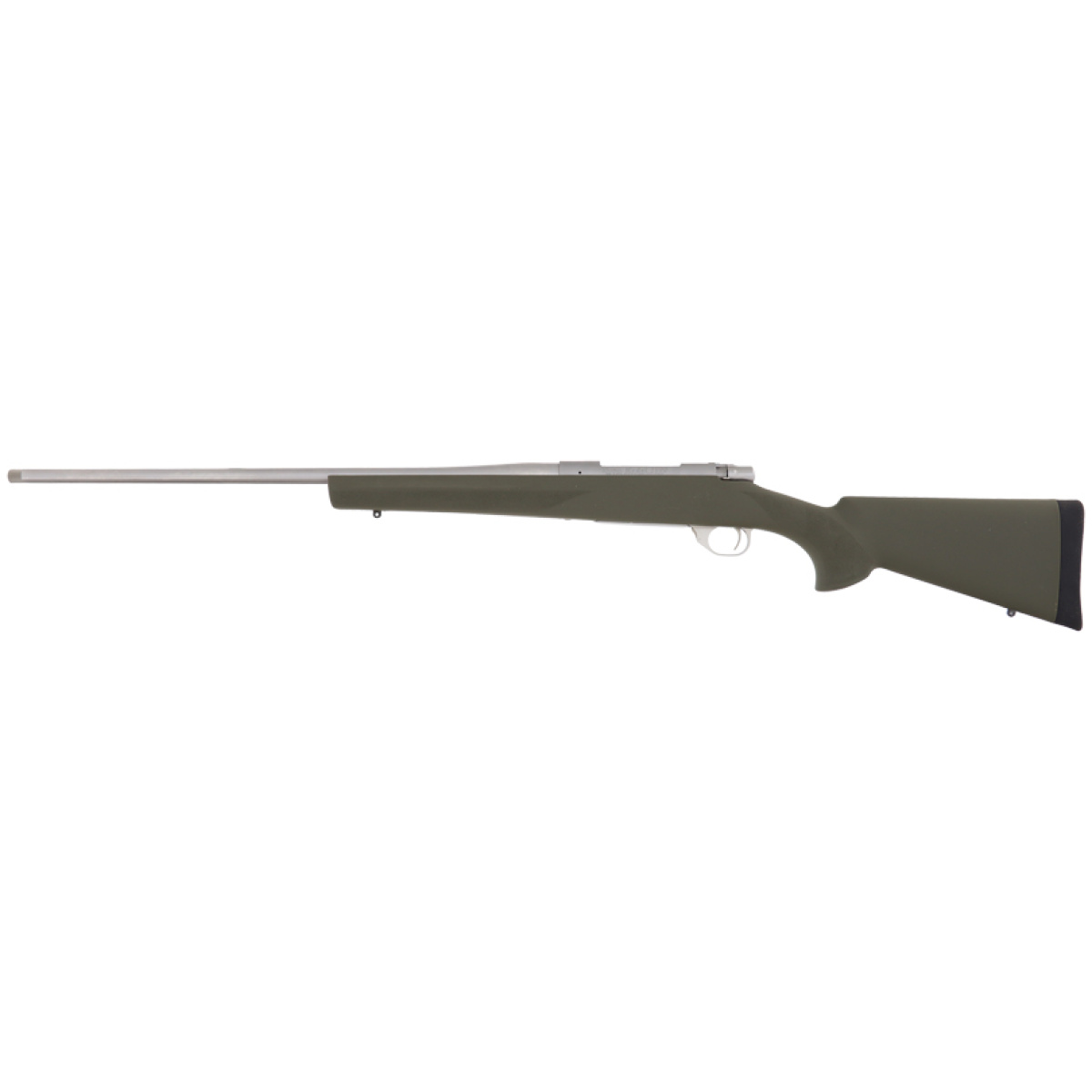 Ghgr7mmprcgs_left. Jpg - howa m1500 7mm prc stainless - 24" bbl hogue stock green - ghgr7mmprcgs left