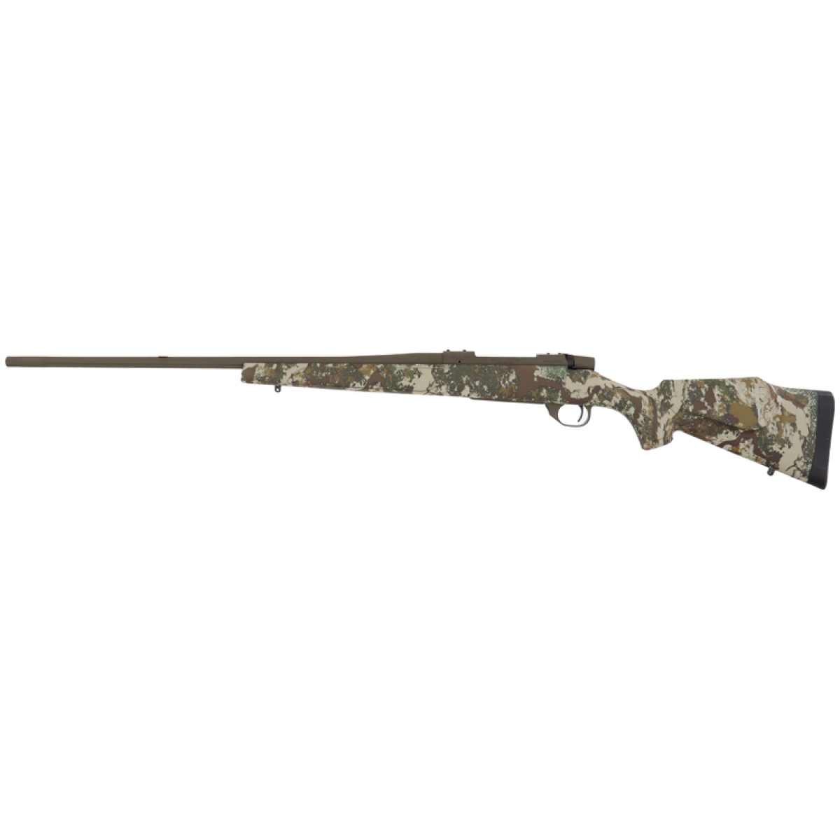 Gvfp300nr6b_left. Jpg - weatherby vanguard first lite - specter. 300wm 26" mb brown - gvfp300nr6b left