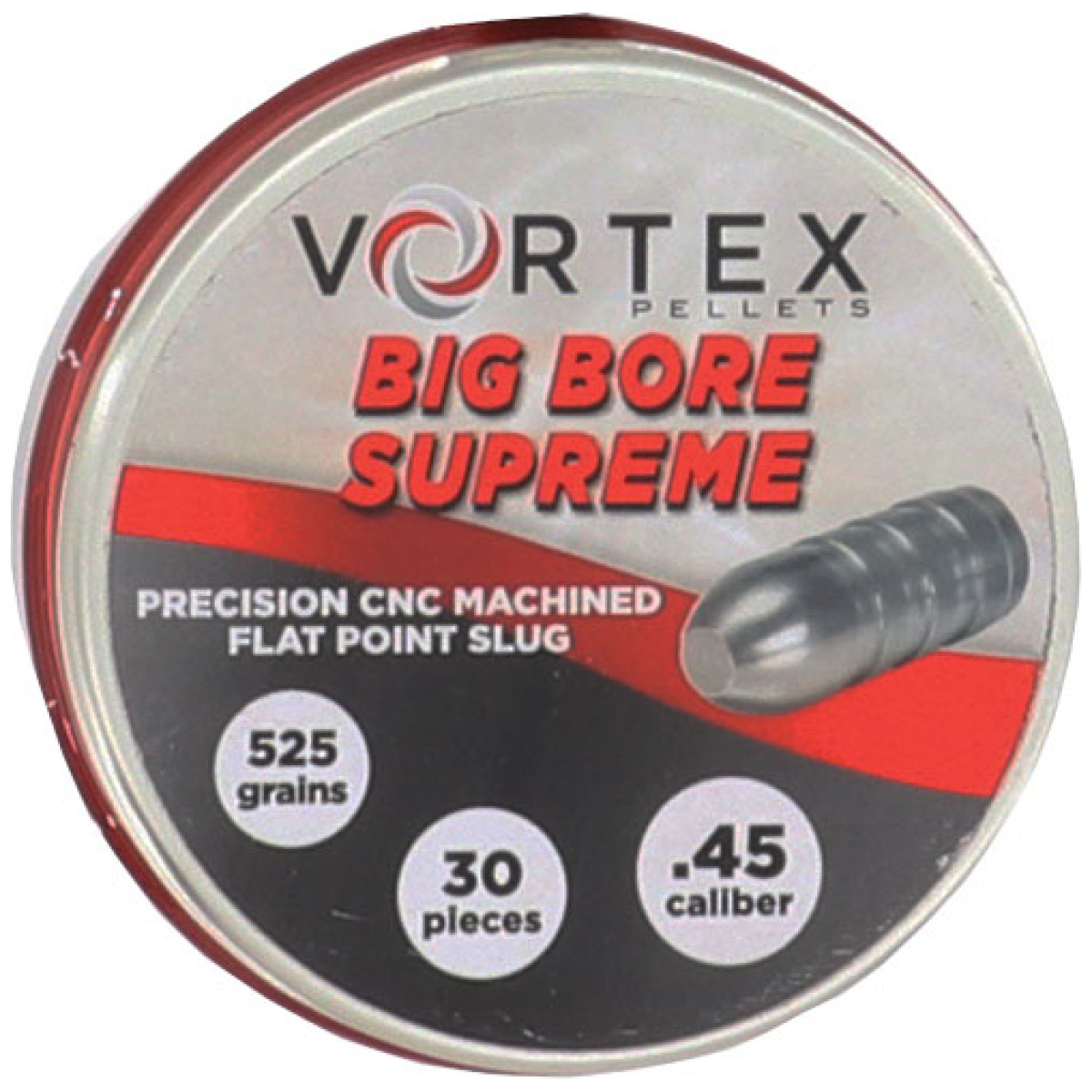 Ha90625. Jpg - hatsan vortex big bore supreme -. 45 525gr fp 30 per tin - ha90625