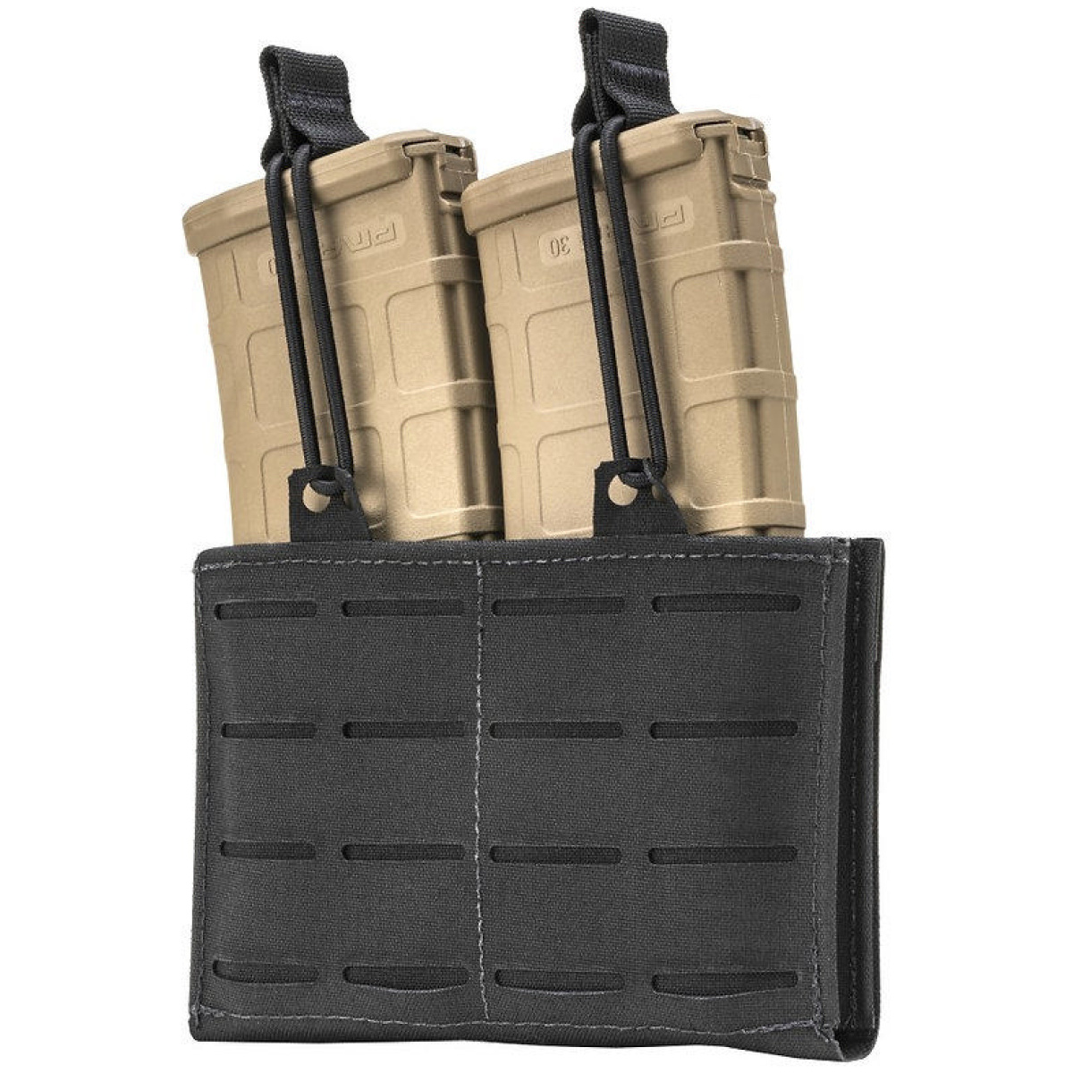 Int3567bk-1. Jpg - tacshield rzr molle double rifle magazine pouch black - int3567bk 1