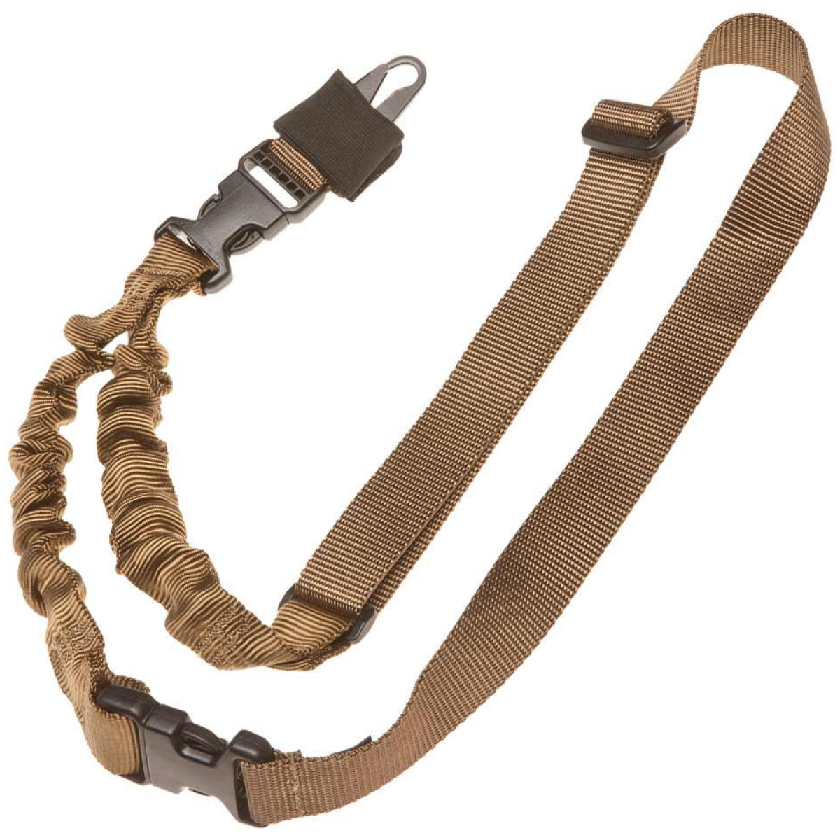 Int6010cy-1. Jpg - tacshield shock sling single point with double qrb 1. 25" coyote - int6010cy 1