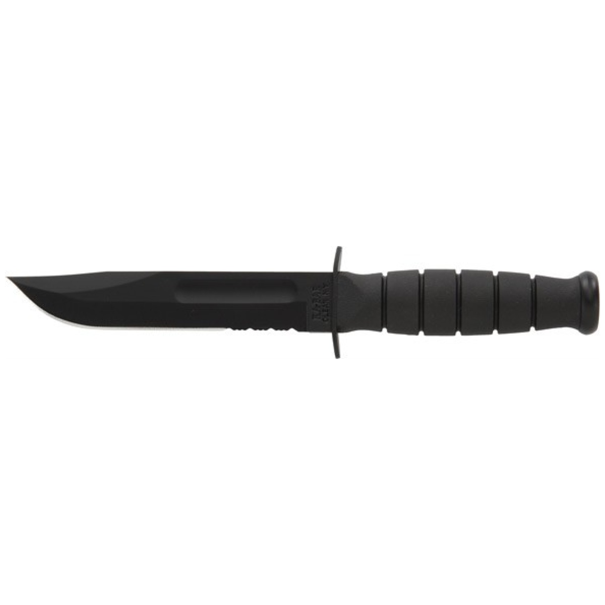 K1259. Jpg - ka-bar short ka-bar - 5. 25" serr w/plastic sheath - k1259