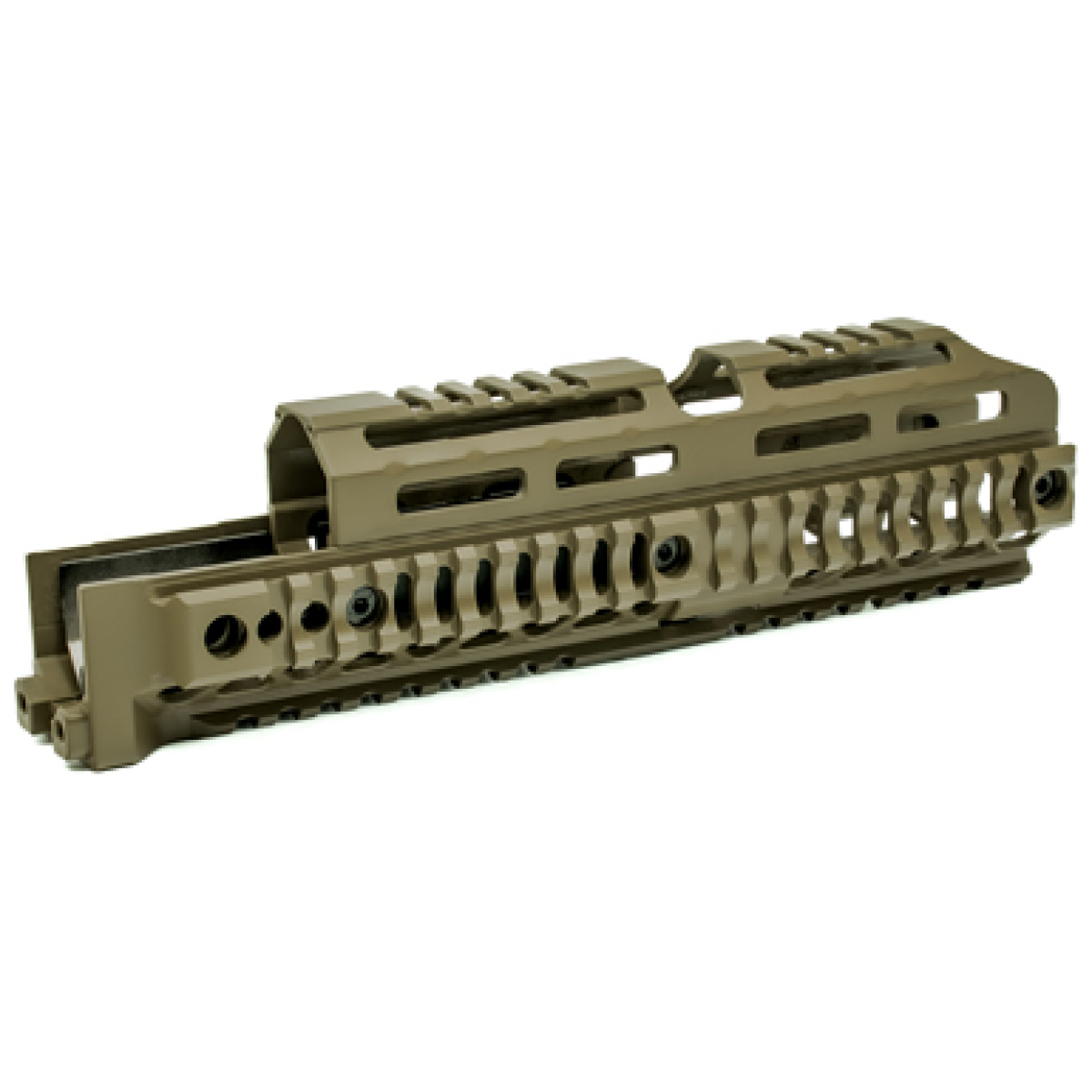 Mwmi-ak-alpha-qr-10fde_1. Jpg - midwest ak alpha quad rail 10" fde - mwmi ak alpha qr 10fde 1