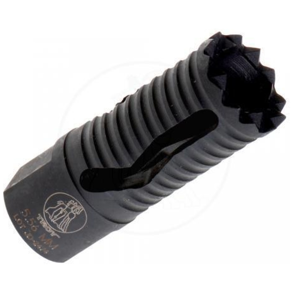 Ov010877. Jpg - troy medieval flash suppressor 5. 56mm 1/2 inch 28 black - ov010877