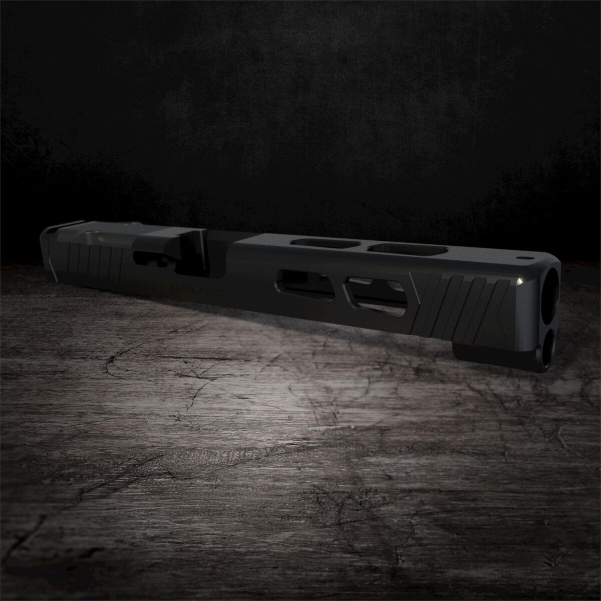 Qlra10g702a. Jpg - rival arms slide for glock model 34 gen3 a1 rmr ready black - qlra10g702a