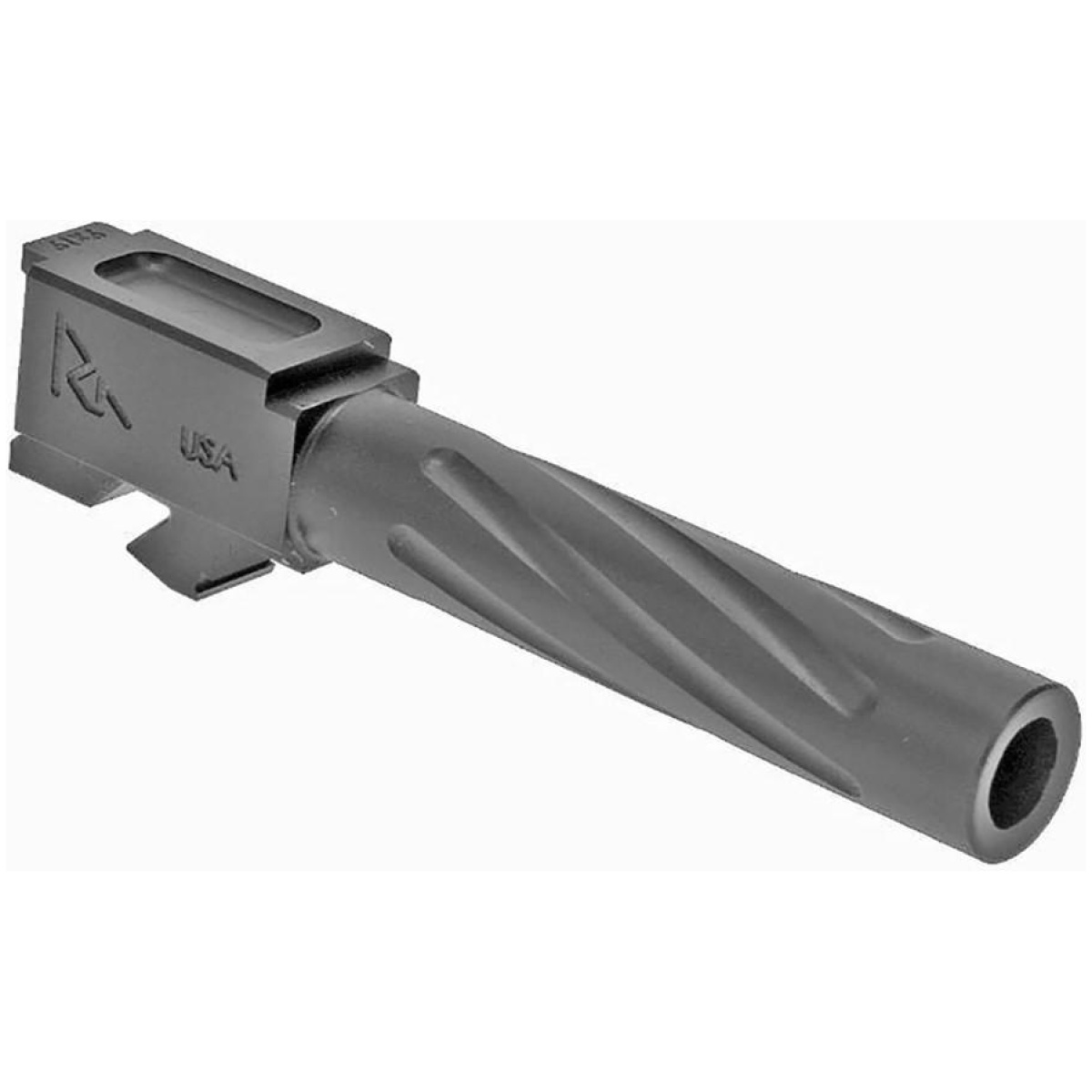 Qlra20g101d-1. Jpg - rival arms barrel for glock 17 gen3/4 stainless steel - qlra20g101d 1