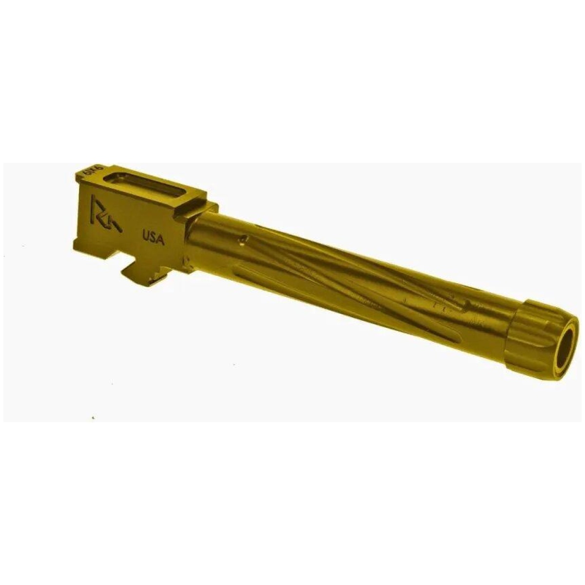 Qlra20g104e. Jpg - rival arms v1 gold threaded barrel for glock model 17 gen5 - qlra20g104e