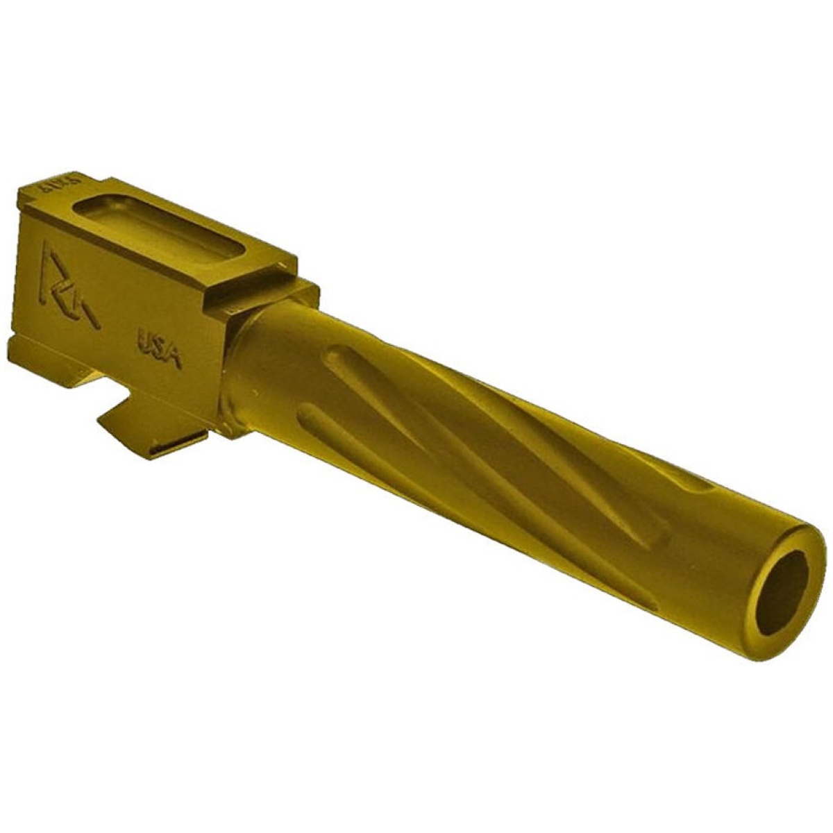 Qlra20g201e. Jpg - rival arms standard drop in barrel for glock 19 gen 3/4 gold - qlra20g201e